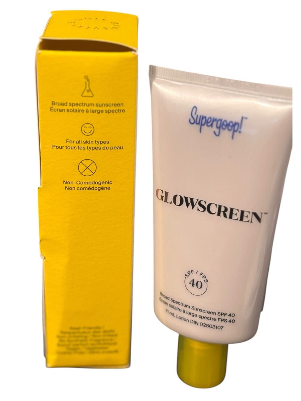 Supergoop! Glowscreen SPF 40 Sunscreen with Hyaluronic Acid + Niacinamide-71ml